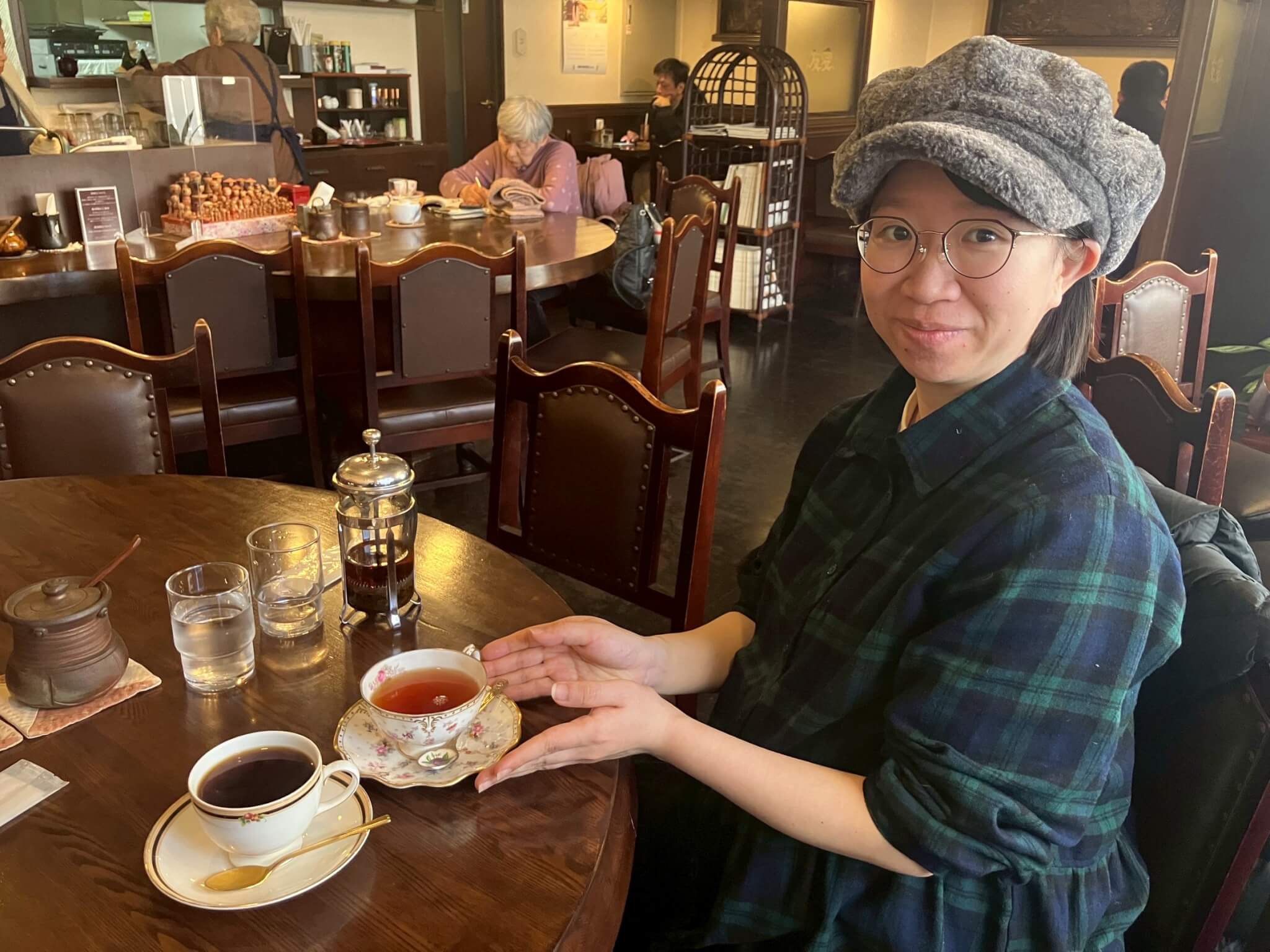 カフェでのリラックスタイム